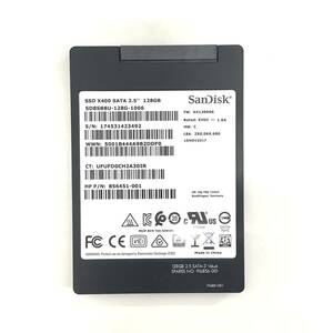 K60226153 SanDisk SATA 2.5インチ 128GB SSD 1点 【中古動作品】