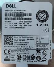 K6020672 DELL 1.2TB SAS 10K 2.5インチ HDD 2点【中古動作品】_画像4