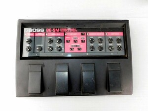 BOSS マルチエフェクター　BE-5M ACアダプター付き　通電確認のみ