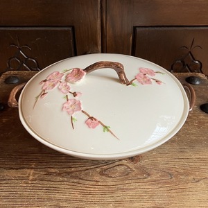 metlox poppy trail peach blossom チューリーン ヴィンテージ 1952年 USA カリフォルニア陶器 ポピートレイル ミッドセンチュリー