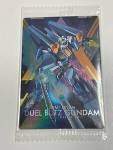 0A「1-027,デュエルブリッツガンダム」2024年2月発売／機動戦士ガンダムシードフリーダム・ウエハース、内袋未開封、