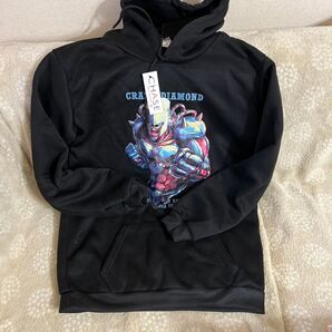 新品・タグ付♪ ジョジョの奇妙な冒険 クレイジーダイヤモンド パーカー メンズ S