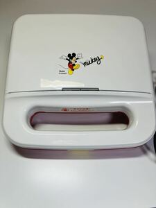 美品　ミッキーマウス　ホットサンドメーカー　MM-210 ホットサンド　ディズニー　ミッキー　調理器具　Disney Mickey