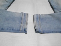 G-STAR RAW ジースターロウ 5620 3D SUPER SLIM　デニムジーンズ　ストレッチ　淡色ブルー　バイカー　W33_画像5