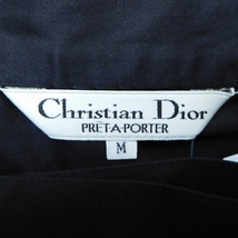 #anc クリスチャンディオール ChristianDior プレタポルテ PRET A PORTER スカート M 黒系 ヴィンテージ フレア レディース [837449]_画像5