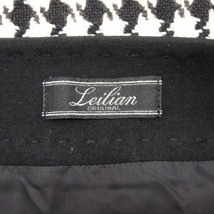 #wnc レリアン Leilian スカート 17+ 黒 白 サイドファスナー 大きいサイズ レディース [861533]_画像5
