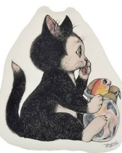 ヒグチユウコ フィガロ クレオ クッション DISNEY ARTIST YUKO HIGUCHI 猫