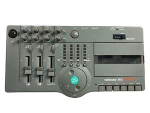 カセットテープ MTRマルチトラッカー FOSTEX XR-3 グレー 1995年 楽器 機材 アートアンドビーツ 通電OK ジャンク扱い
