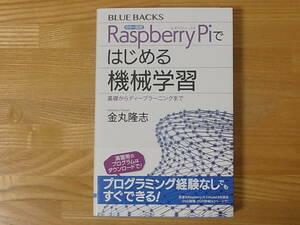 カラー図解 Raspberry Piではじめる機械学習 基礎からディープラーニングまで　金丸隆志　ブルーバックス