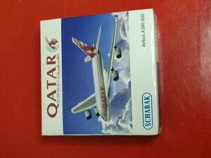 ホビー　模型　Schabak QATAR Airbus A380-800 シャバク カタール空港　エアバス