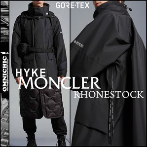 安心の国内正規品■新品302,500円【4 MONCLER GENIUS HYKE 】モンクレールジーニアスハイクRHONESTOCK/ゴアテックス/シェルジャケットsize1の画像1