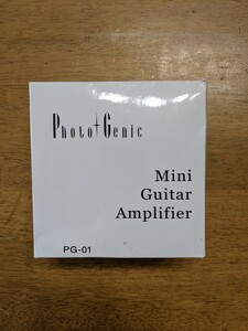 IY055 PhotoGenic/PG-01/ Mini guitar amplifier / Photogenic used operation goods present condition goods 