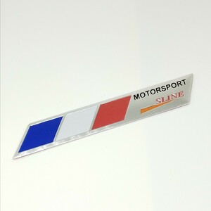 送料無料 フランス 国旗 アルミ エンブレム ステッカー プジョー シトロエン ルノー C89