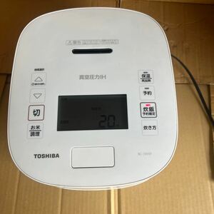 18 ゆうパック着払い発送　中古　動作品　21年製　TOSHIBA　RC-10VSP　東芝　真空圧力IHジャー炊飯器　炎匠炊き　炊飯器　