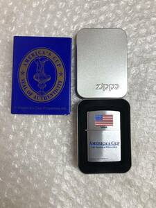 ZIPPO　ジッポー　AMERICA’S CUP SEAL OF AUTHENTICITY　アメリカズカップ　☆未使用品☆