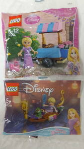 新品・未開封　Lego レゴ　Disney ディズニー Rapunzel ラプンツェル　30116, 30391　Princess プリンセス　ポリバッグ２袋セット!　海外発