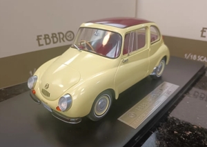 ★Ebbro 1/18 スバル 360 1958 Y A1