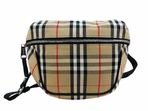 未使用品！BURBERRY【バーバリー】80629451 ヴィンテージチェック アーチー クロスボディバッグ （4396）