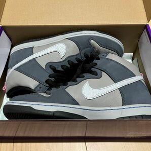 Nike SB Dunk High Pro Medium Grey ナイキ SB ダンク ハイ プロ ミディアム グレー