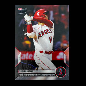 大谷翔平 2022 Topps Now 2022年5月9日 キャリア初満塁ホームラン カード No.155