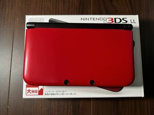 ☆極美品☆Nintendo3DSLL レッド 本体 任天堂 ニンテンドー3DS 