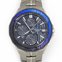 【送料無料】カシオ オシアナスマンタ CASIO OCEANUS 蒔絵しぶき 世界限定1200本 OCW-S5000MB-1AJF★極美品★_画像1