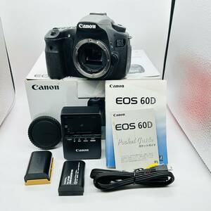 ★極上品★ CANON キヤノン EOS 60D ボディ 元箱他付属品多数！ #01048