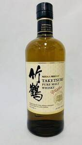 【MSO-4356IR】竹鶴 TAKETSURU WHISKY ウイスキー ピュアモルト700ml アルコール43％ 未開栓 アサヒビール株式会社 国産 