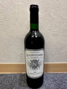 【EKA-6856OH】1円スタート CHATEAU LA CONSEILLANTE POMEROL 1997 HERITIERS L NICOLAS 未開栓 果実酒 750ml 12.6％ 長期保管品 お酒