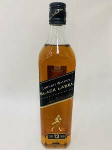 【MSO-4344IR】JOHNNIE WALKER ジョニーウォーカー whisky ウイスキー BLACK LABEL AGED 12 YEARS 700ml アルコール40％ 