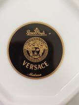 【EKA-17.1MY】 １円スタート VERSACE ベルサーチ 灰皿 アンティーク 陶器 長期保管品 ブランド メデューサ柄 インテリア雑貨 鑑賞 実用_画像7