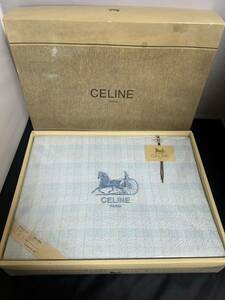 24020702 セリーヌ タオルシーツCELINE 140×240 綿100％ 寝具 シーツ 箱入り