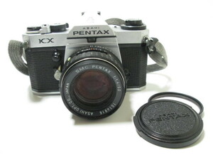 [jan2 HN7058] PENTAX ペンタックス KX / SMC PENTAX 50mm F1.4 フィルムカメラ 【動作未確認】
