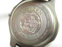 [fe1 NN7257] 不動品 CITIZEN シチズン ATTESA アテッサ 7875-H00559 Eco-drive エコドライブ デイト ソーラー 腕時計 メンズ_画像8