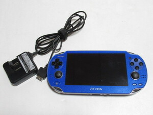 [fe1 BY7336] SONY PS Vita PCH-1000 本体 ブルー