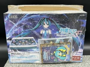 未開封　初音ミク-project diva-f ソフト & 専用ミニコントローラーホアイトver / ラバーストラップ / PS3