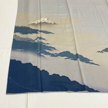 着物月花　作家物　富士山　風景　訪問着　未使用品　正絹　ki655_画像2