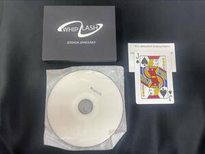 【G522】Whip lash ウィップラッシュ　カード　DVD　ギミック　マジック　マニュアル　レクチャー　トリック　手品