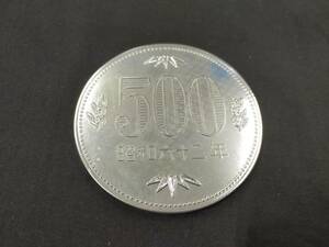 【G276】ジャンボコイン　500円玉　ビッグサイズ　コイン　硬貨　お金　ステージ　ギミック　マジック　手品