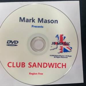 【M19】Club Sandwich クラブサンドウィッチ DVD カード クロースアップ ギミック マジック レクチャー トリック 手品の画像3
