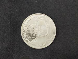 【C17】ルクセンブルク　25ECU　記念銀貨　マリア・テレジア　1994年　記念硬貨　記念メダル　シルバー　硬貨　外貨　海外