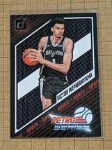 ビクター・ウェンバンヤマ【NBA 2023-24 PANINI DONRUSS BASKETBALL】VICTOR WEMBANYAMA RC #1 インサート RETRO SERIES_画像1