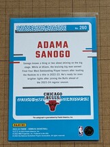アダマ・サノゴ【NBA 2023-24 PANINI DONRUSS BASKETBALL】ADAMA SANOGO #260 RATED ROOKIE 直筆サインカード _画像2