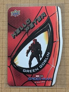 グリーン・ゴブリン【2023 UPPER DECK MARVEL STUDIOS SPIDER-MAN NO WAY HOME】HP-15 「ハローピーター」メタルカード 