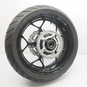 ZZ-R1400 純正リアホイール 07年 ZZR1400 ホイール 17x6.00 ハブ スプロケット