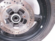 イナズマ1200リアホイール ブレなしメンテ用に。17X5.50J BJX刻印 バンディット1200_画像3