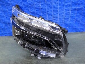 1638　ヴォクシー　ZRR80W　ZWR80W　後期　ZS　煌　キラメキ　右ライト　LED　28-240　81110-28J10　K　レンズ美品