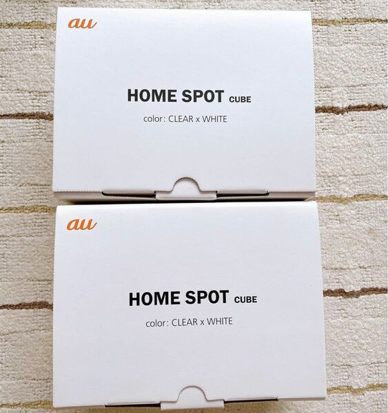 au HOME SPOT CUBE PXH11RWA 2個セット