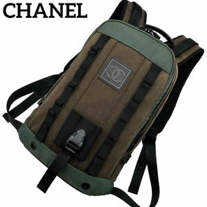 ■廃盤/希少■ CHANEL スポーツライン 00s バックパック ココマーク リュック メンズ シャネル archive リュック y2k vintage■入手困難■