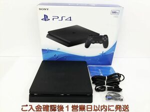 【1円】PS4 本体/箱 セット 500GB ブラック SONY PlayStation4 CUH-2000A 初期化/動作確認済 プレステ4 H07-733kk/G4